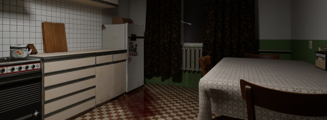 Первые скриншоты Domovoy, хоррора в сеттинге советской квартиры конца 80-х