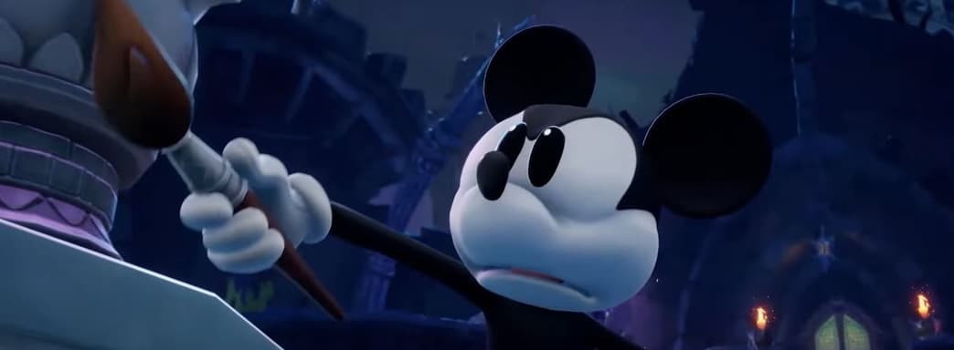 Микки пачкает всех краской в релизном трейлере Disney Epic Mickey: Rebrushed