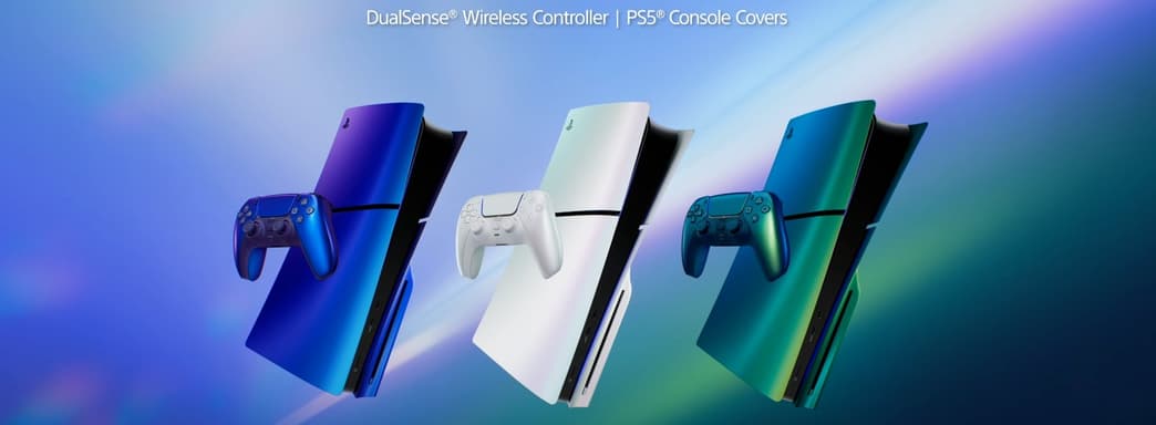 PS5 облачат в новые одеяния. Консоли и контроллеры DualSense получат три новых цвета