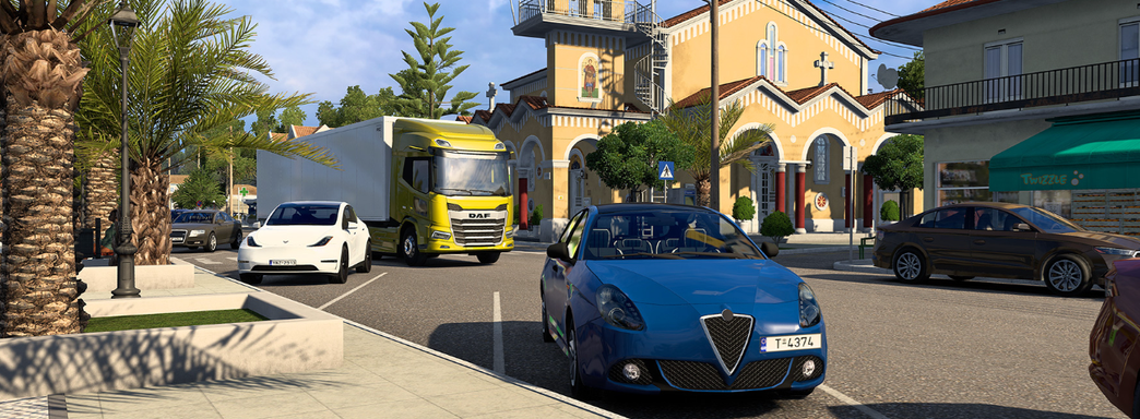 Церкви Греции в Euro Truck Simulator 2. Новые скриншоты дополнения Greece