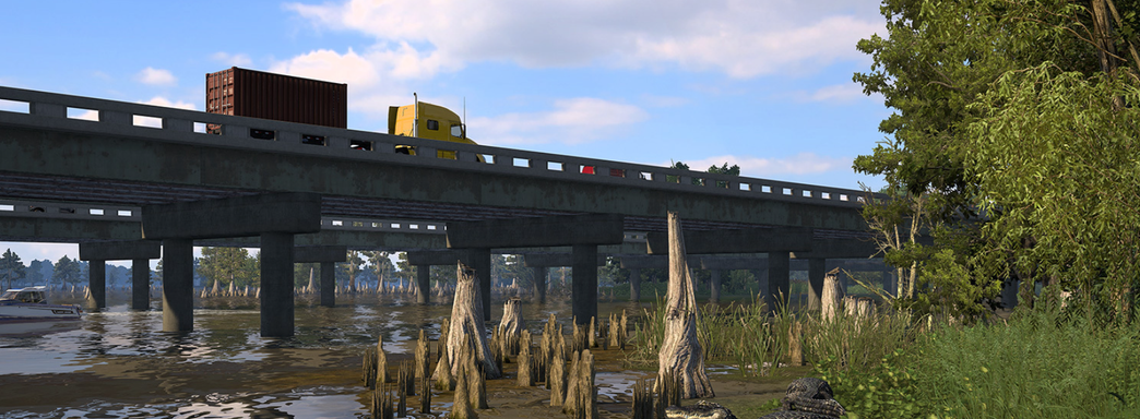 Авторы American Truck Simulator показали тизер нового дополнения и бросили вызов сообществу. Фанаты пытаются геолоцировать скриншот