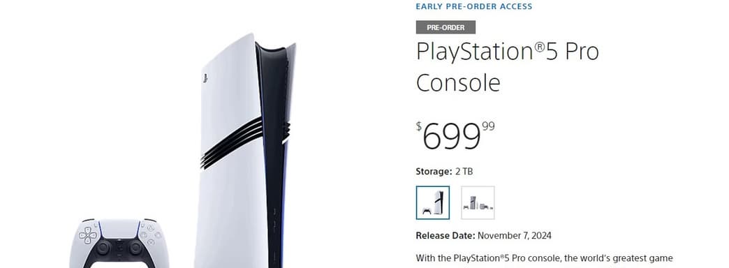 Ажиотажа вокруг предпродаж PS5 Pro в крупных странах не наблюдается