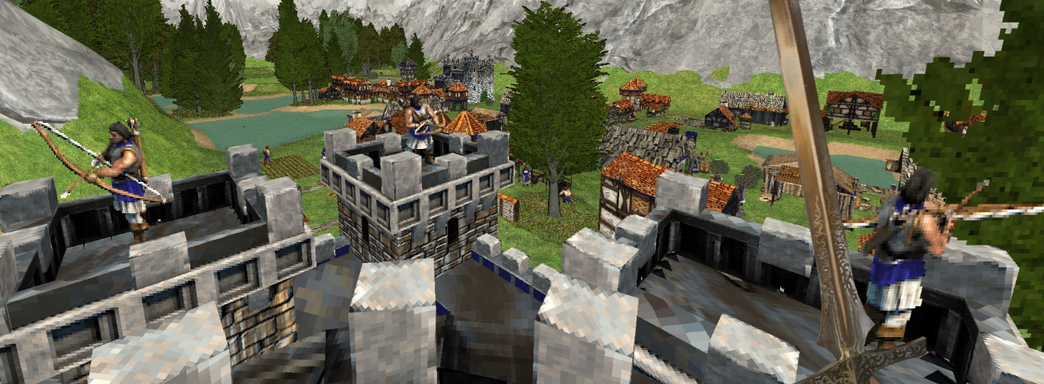 RTS Age of Empires 2 показали с видом от первого лица. Нестандартный взгляд на классическую стратегию