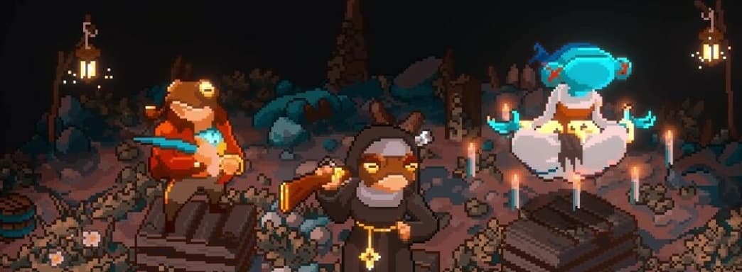 Карточный «рогалик» про боевых жаб Toads of the Bayou задерживается до ноября