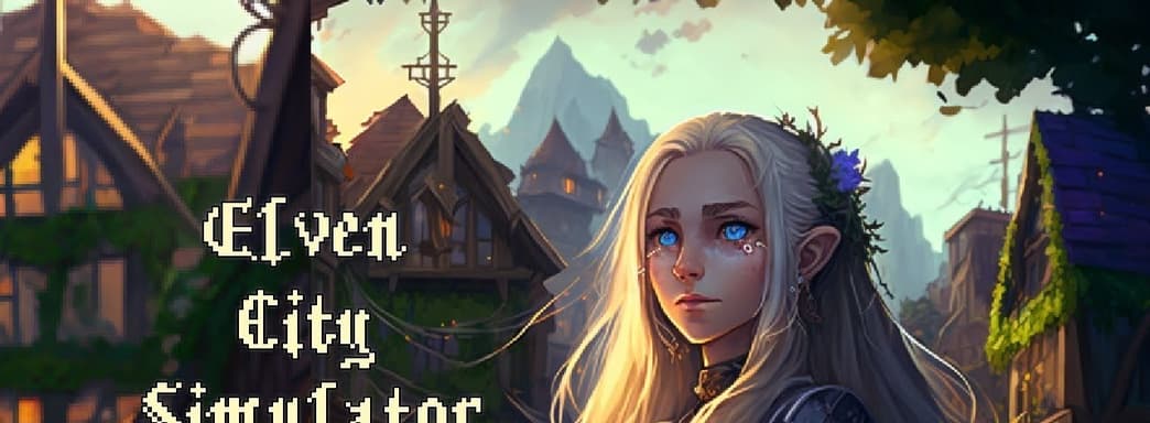 Завтра выйдет Elven City Simulator от российских разработчиков. Доступна демоверсия в Steam