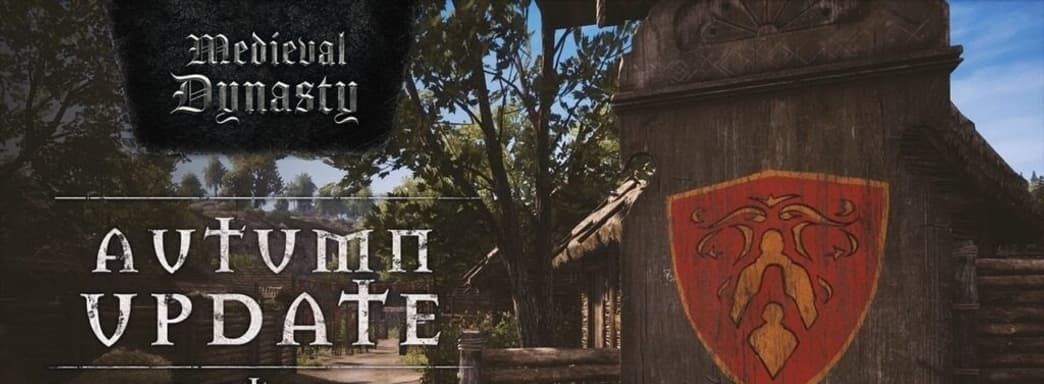 Тизер-трейлер Medieval Dynasty посвятили осеннему обновлению