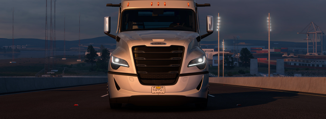 American Truck Simulator получила грузовик пятого поколения. Релиз Cascadia синхронизировали с реальной премьерой модели