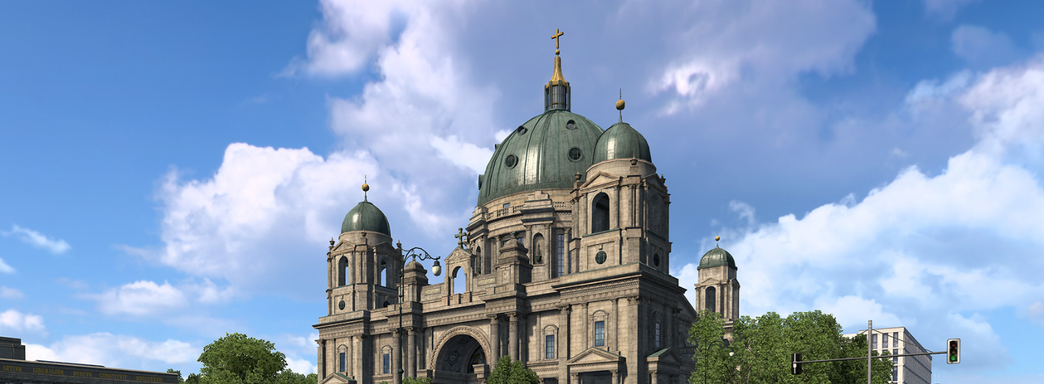 Разработчики Euro Truck Simulator 2 показали новый Берлин. Скриншоты бесплатного ремейка Германии