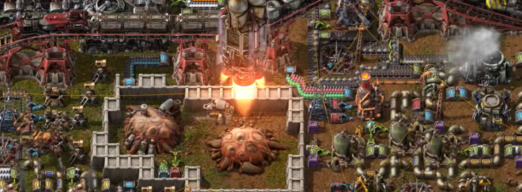 Представили релизный трейлер дополнения Factorio Space Age