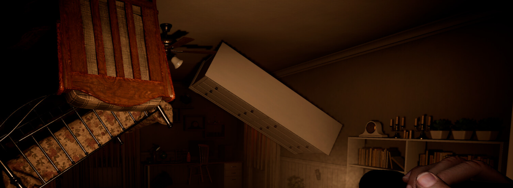 В Steam вышла Scotophobia, российский хоррор о доме с монстрами, охваченном тьмой
