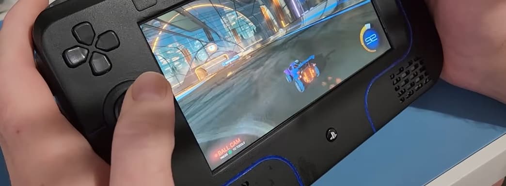 Фанат создал портативную PS4. Как выглядит, насколько долго можно играть?