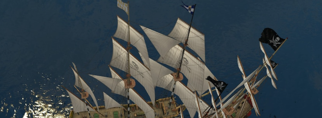 «Наследница корсаров» получила новую модель корвета, улучшения графики и прыжка: для Caribbean Legend вышел патч 1.3.1