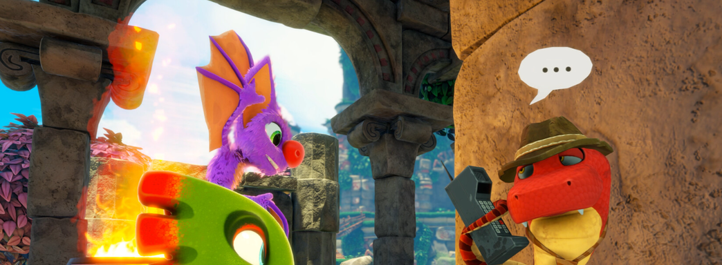 Анонсировали ещё одну игру для новой Nintendo Switch. Авторы Banjo-Kazooie выпустили трейлер Yooka-Replaylee