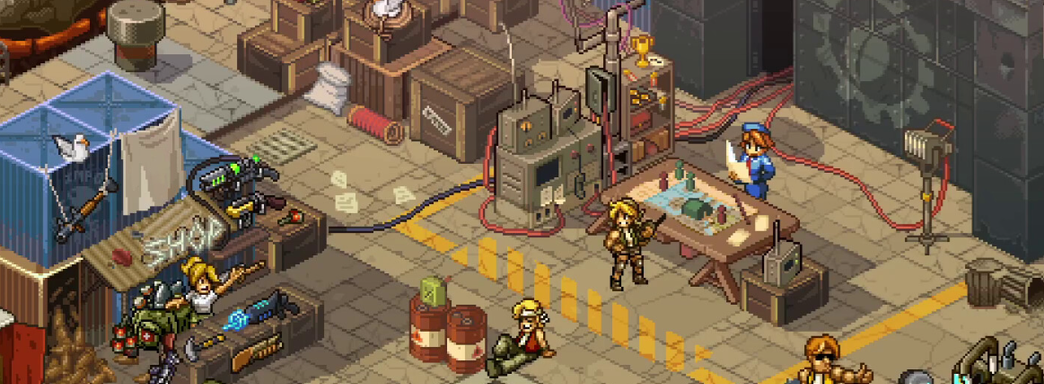 Показали 19 минут геймплея Metal Slug Tactics