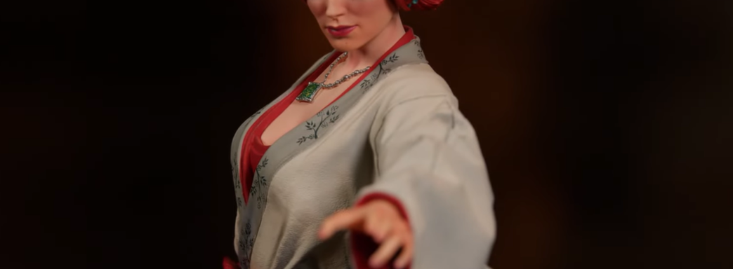 Показали фигурку Трисс из The Witcher 3 в японском стиле
