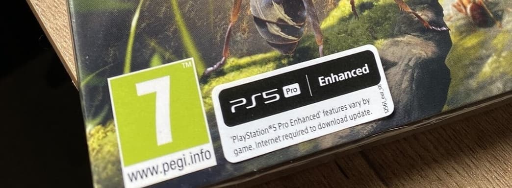 Как выглядит пометка «PS5 Pro Enhanced» на коробке с диском для бездисковой консоли PS5 Pro?