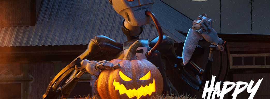 Авторы Atomic Heart показали хэллоуинский арт — без Близняшек и с отрубленной головой