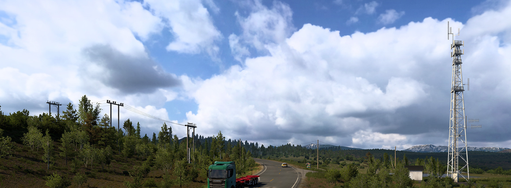 Леса северного дополнения Euro Truck Simulator 2. Новые скриншоты Nordic Horizons