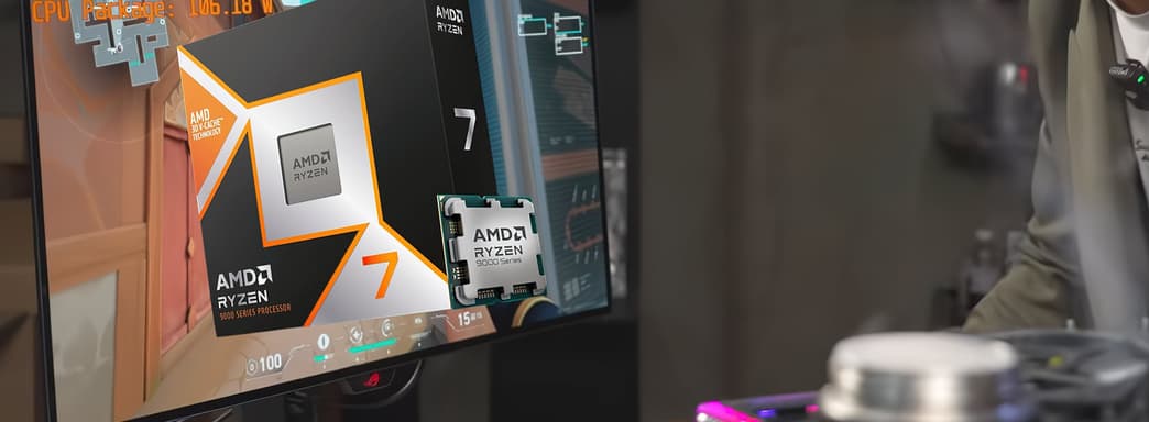 AMD Ryzen 7 9800X3D разогнали до 6,9 ГГц: более 1000 FPS в CS2 и Valorant при 100 Вт