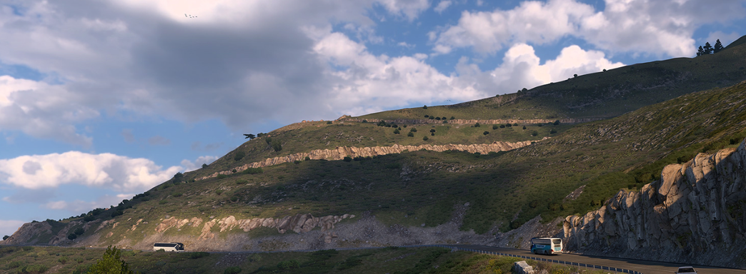 Первый геймплей DLC про Грецию для Euro Truck Simulator 2