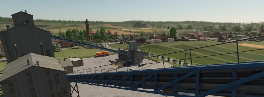 Разработчики Farming Simulator 25 показали карту, вдохновлённую польскими и чешскими пейзажами