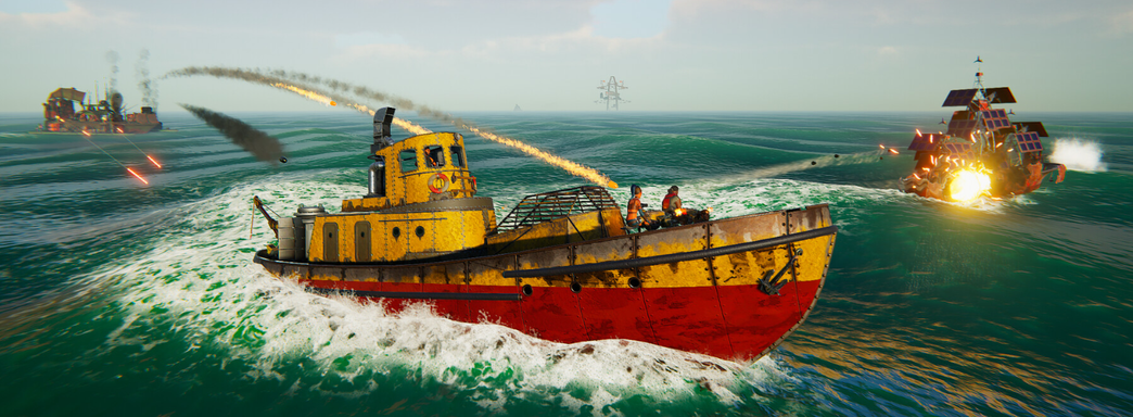 На ПК в Steam можно бесплатно поиграть в экшен в духе «Водного мира» от издателя War Thunder