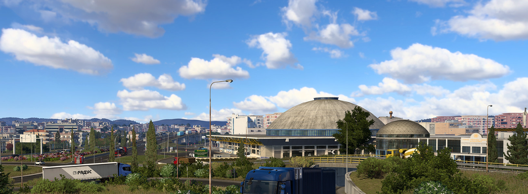 Показали большие города Греции в Euro Truck Simulator 2. Новые скриншоты дополнения Greece