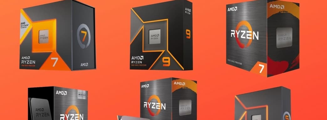 AMD Ryzen занимают все места топ-10 самых продаваемых процессоров на Amazon
