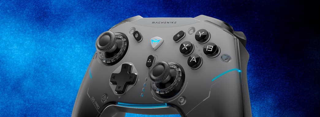 В России появилась новая игровая периферия Machenike: геймпад G5 Pro Max, клавиатура KT68 Smart Screen и мышь L8 Max NearLink