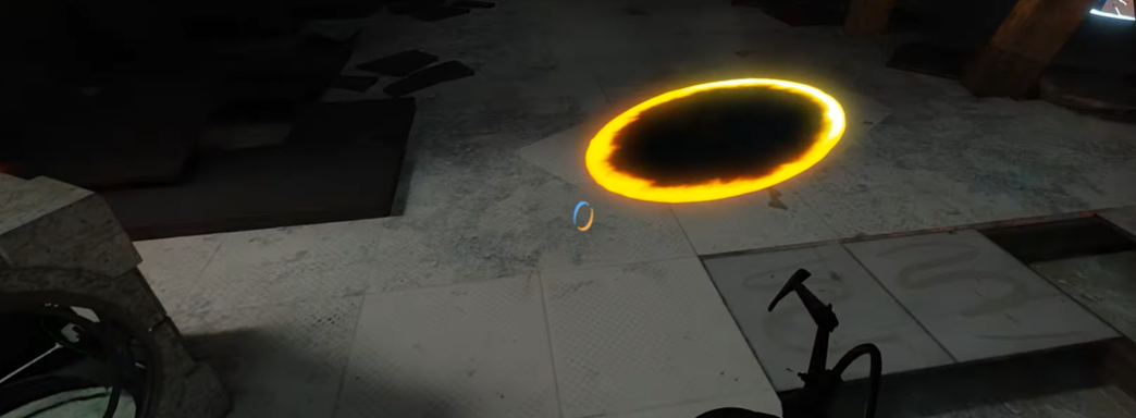 В Portal 2 добавили трассировку лучей и показали геймплей с обновлённой графикой