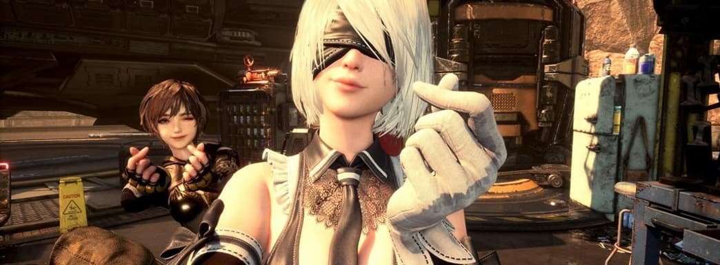 Героиня Stellar Blade не дает заглянуть ей под новое платье из кроссовера с NieR: Automata