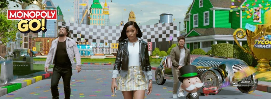 Крис Пратт и Джейсон Момоа снялись в рекламе мобильной Monopoly Go!