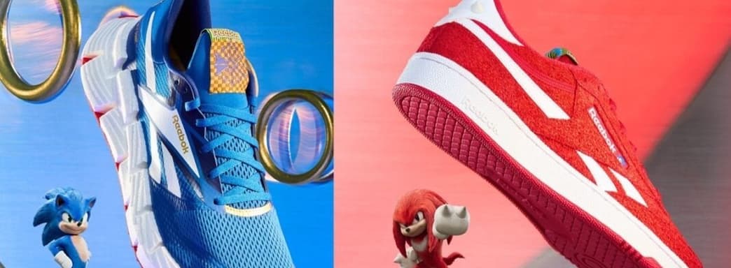 Reebok объявил о сотрудничестве с «Соник 3 в кино»