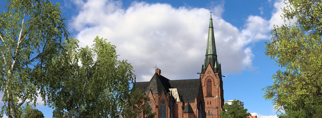 Достопримечательности северных городов в Euro Truck Simulator 2. Новые скриншоты дополнения Nordic Horizons