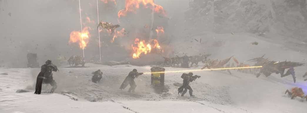 Helldivers 2 за последний месяц получила более 18 тысяч «положительных» рецензий