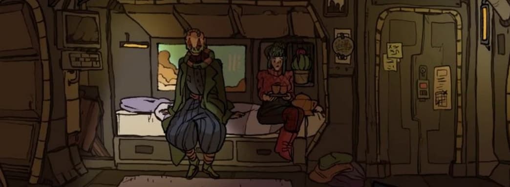 Рисованное вручную приключение Universe for Sale выйдет на консолях и мобильных устройствах в декабре