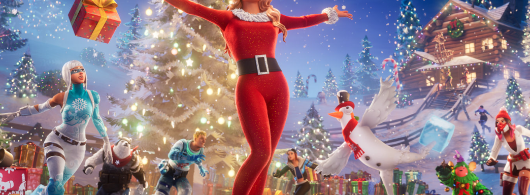 В Fortnite разморозили певицу. Мэрайя Кэри спела в игре и появился скин исполнительницы All I Want For Christmas Is You