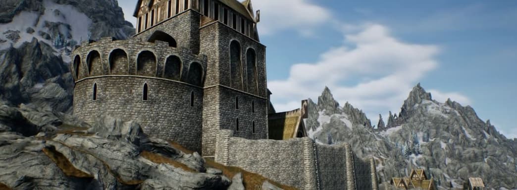 Вышло демо The Elder Scrolls 5: Skyrim на Unreal Engine 5