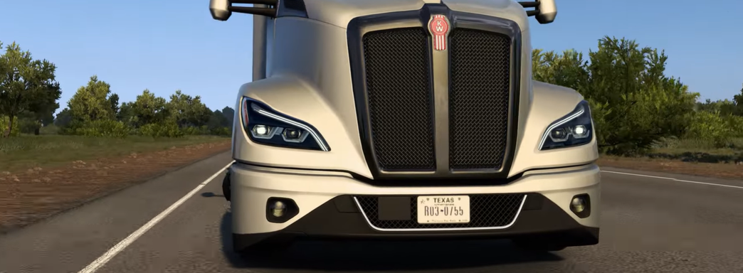Юбилейный грузовик из American Truck Simulator в реальности. Разработчики приехали в гости к Kenworth