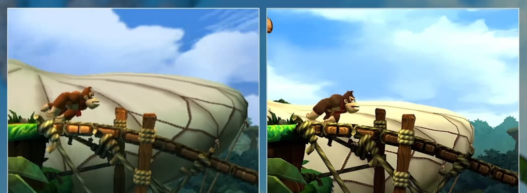 Switch против Wii. Donkey Kong Country Returns HD в некоторых аспектах проигрывает оригиналу, вышедшему 15 лет назад