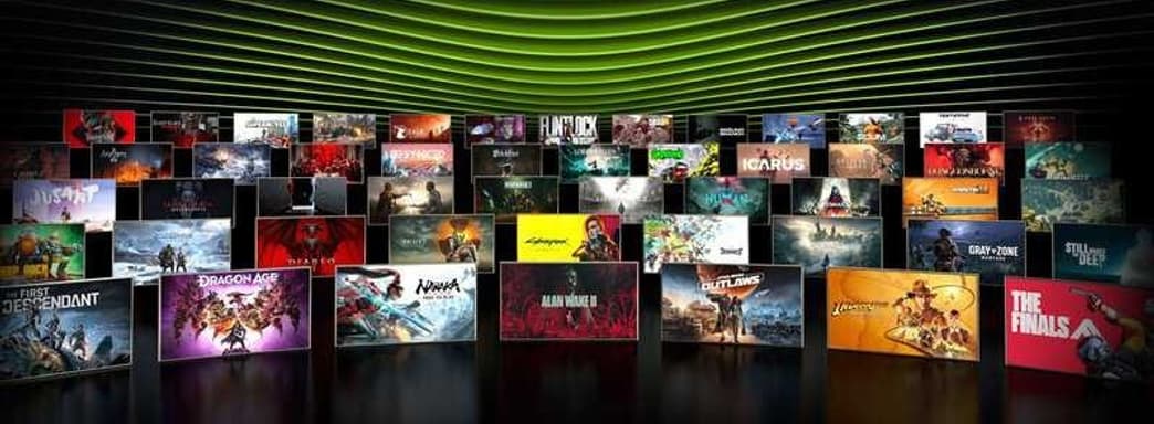 Nvidia назвала 75 игр с поддержкой DLSS 4 на старте RTX 5090 и RTX 5080