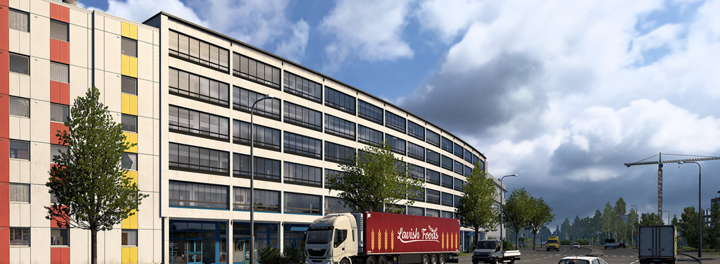 Оулу в Euro Truck Simulator 2. Новые скриншоты северного дополнения Nordic Horizons