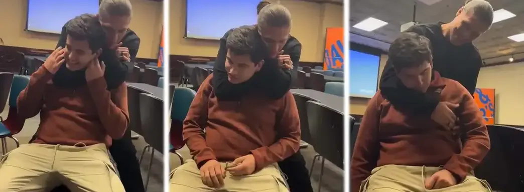 Боец UFC прилетел в другой город, чтобы провести удушающий прием на игроке, оскорбившем его в Fortnite