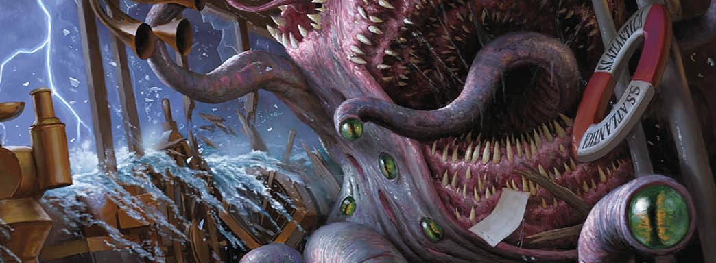 Among Us в духе Лавкрафта: открылся предзаказ на дополнение «Кошмары из пучины» для настолки «Непостижимое»