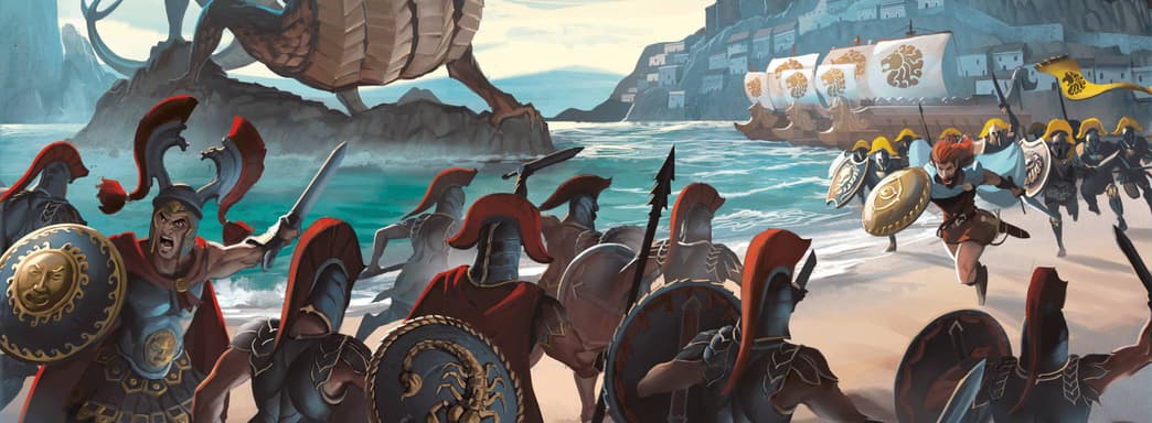 Встреча с мифами: в продаже появилась настольная игра «Киклады. Легендарное издание»