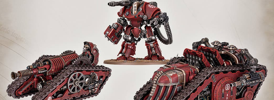 Мощь Адептус Механикус: представлены танки «Криос» и «Каракнос» для Warhammer: The Horus Heresy