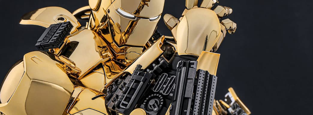 Нужно больше золота: в предзаказе появилась фигурка Железного человека в броне Mark III