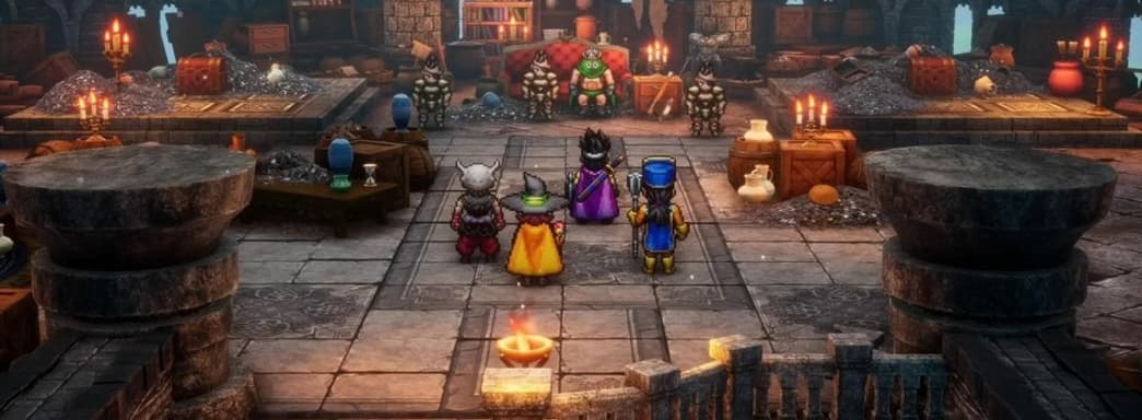 Прибыль Square Enix упала на 9,9%, хотя продажи ремейка Dragon Quest III HD-2D были выше ожидаемых