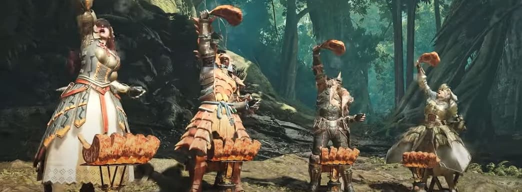 Capcom показала новый трейлер Monster Hunter Wilds