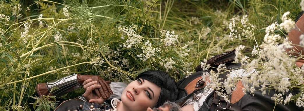 Сладкая парочка: фанаты показали косплей Сианны и Геральта из игры «Ведьмак 3: Дикая Охота»